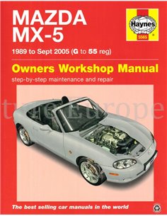 1989 - 2005 MAZDA MX-5 REPARATURANLEITUNG ENGLISCH