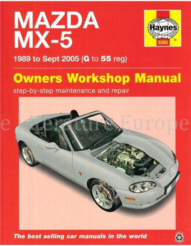 1989 - 2005 MAZDA MX-5 VRAAGBAAK ENGELS