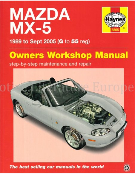 1989 - 2005 MAZDA MX-5 VRAAGBAAK ENGELS
