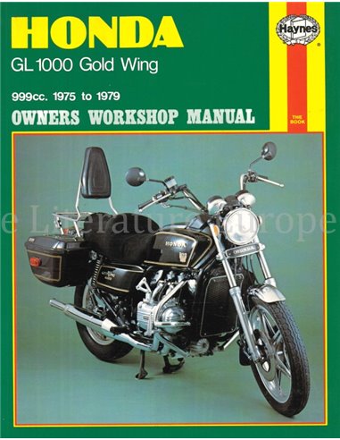 1975 - 1979 HONDA GL 1000 GOLD WING OWNERS WORKSHOP MANUAL