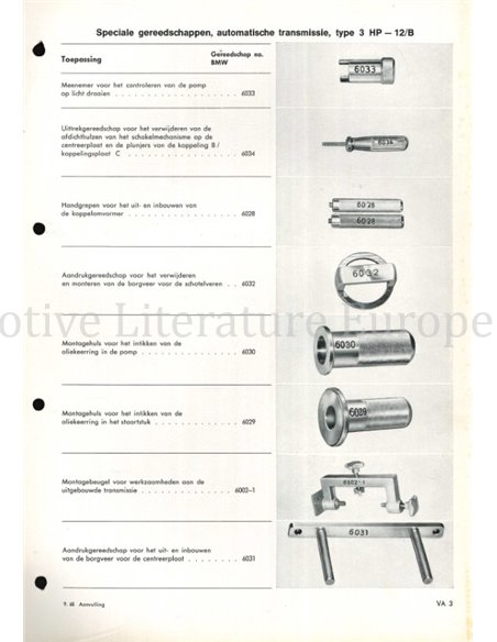 1966 BMW 1500 | 1600 | 1800 | 2000 WORKSHOP MANUAL DUTCH 