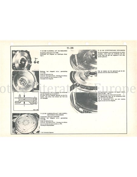 1979 BMW 630 CS - 635 CSI WERKSTATTHANDBUCH NIEDERLÄNDISCH (TEIL 2)