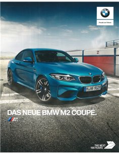 2017 BMW M2 PROSPEKT DEUTSCH