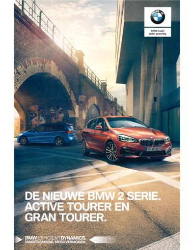 2018 BMW 2 SERIE GRAN | ACTIVE TOURER BROCHURE NEDERLANDS