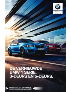 2017 BMW 1ER PROSPEKT NIEDERLÄNDISCH