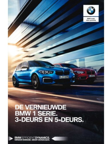 2017 BMW 1 SERIES BROCHURE DUTCH