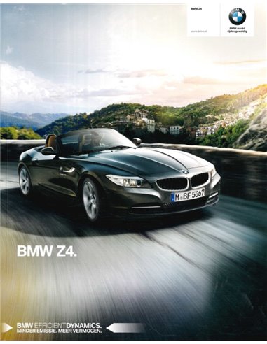 2015 BMW Z4 ROADSTER BROCHURE NEDERLANDS