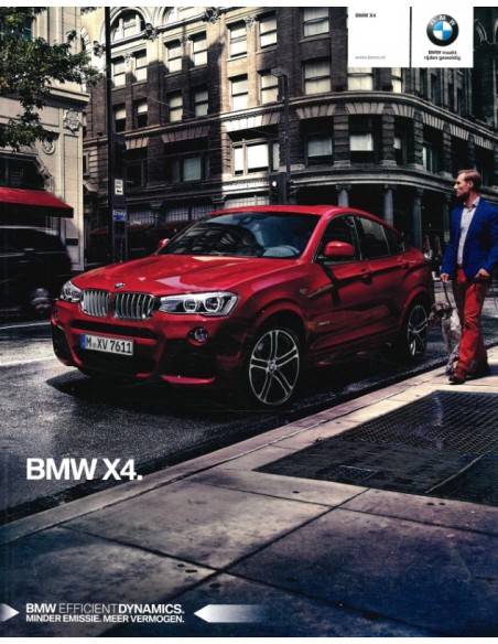 2015 BMW X4 BROCHURE NEDERLANDS