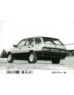 1984 ALFA ROMEO 33 1.5 4X4 PERSFOTO