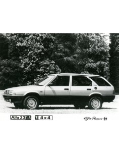 1984 ALFA ROMEO 33 1.5 4X4 PERSFOTO