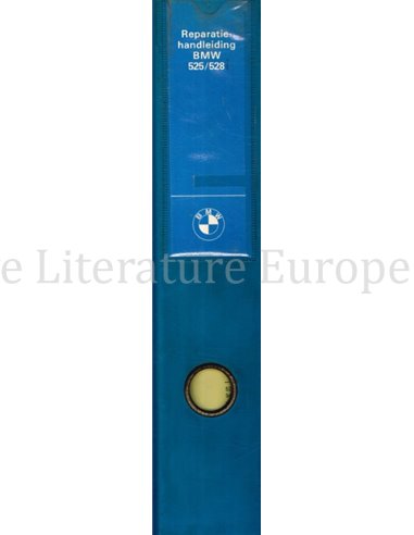 1979 BMW 525 | 528 WERKSTATTHANDBUCH NIEDERLÄNDISCH