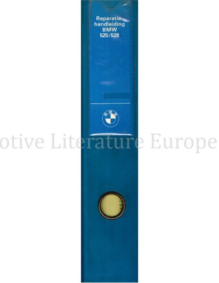 1979 BMW 525 | 528 WERKSTATTHANDBUCH NIEDERLÄNDISCH