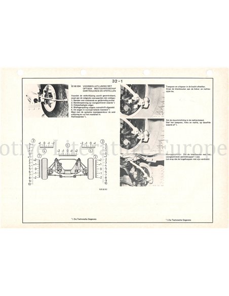 1979 BMW 525 | 528 WERKSTATTHANDBUCH NIEDERLÄNDISCH