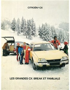 1977 CITROËN CX PROSPEKT FRANZÖSISCH