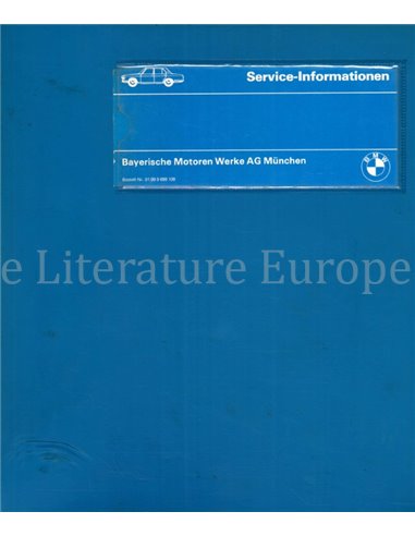 1980 BMW 3er REIHE | 5er REIHE | 6er REIHE | 7er REIHE SERVICEINFORMATION NIEDERLÄNDISCH