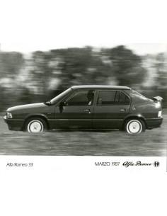 1987 ALFA ROMEO 33 PERSFOTO