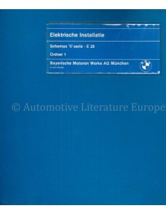 1982 BMW 5-SERIES (E28) ELECTRISCH SCHEMA NEDERLANDS (ORDNER 1)
