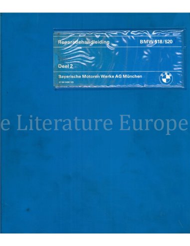 1979 BMW 518 | 520 WERKPLAATSHANDBOEK NEDERLANDS (DEEL 2)