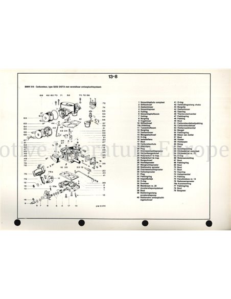 1979 BMW 518 | 520 WORKSHOP MANUAL DUTCH (PART 2)