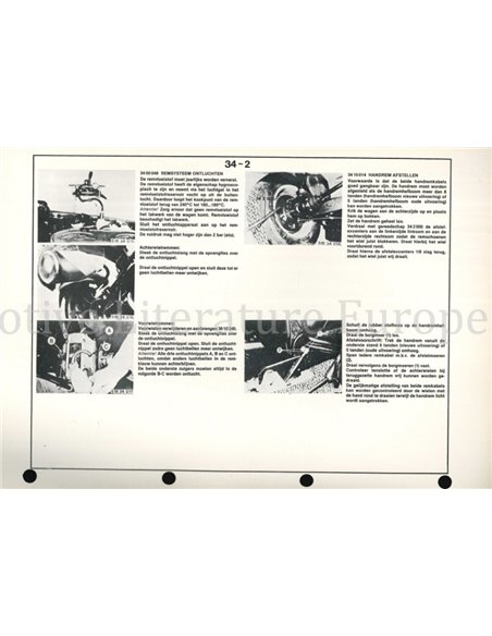 1979 BMW 518 | 520 WERKSTATTHANDBUCH NIEDERLÄNDISCH (TEIL 2)