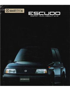 1989 SUZUKI ESCUDO PROSPEKT JAPANISCH