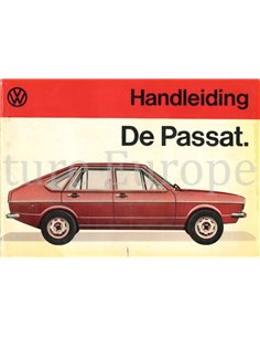 1973 VOLKSWAGEN PASSAT INSTRUCTIEBOEKJE NEDERLANDS