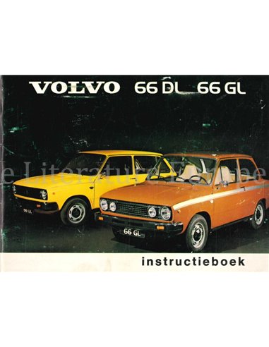 1975 VOLVO 66 BETRIEBSANLEITUNG NIEDERLÄNDISCH