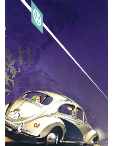 1958 VOLKSWAGEN KAFER PROSPEKT NIEDERLANDISCH