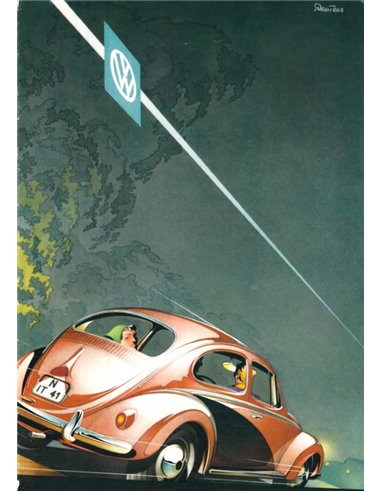 1959 VOLKSWAGEN BEETLE BROCHURE DUTCH