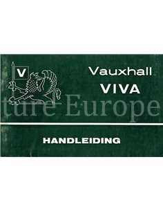 1965 VAUXHALL VIVA OWNERS MANUAL DUTCH