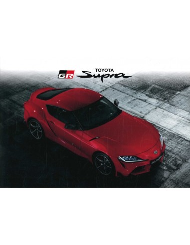 2019 TOYOTA GR SUPRA PROSPEKT NIEDERLÄNDISCH
