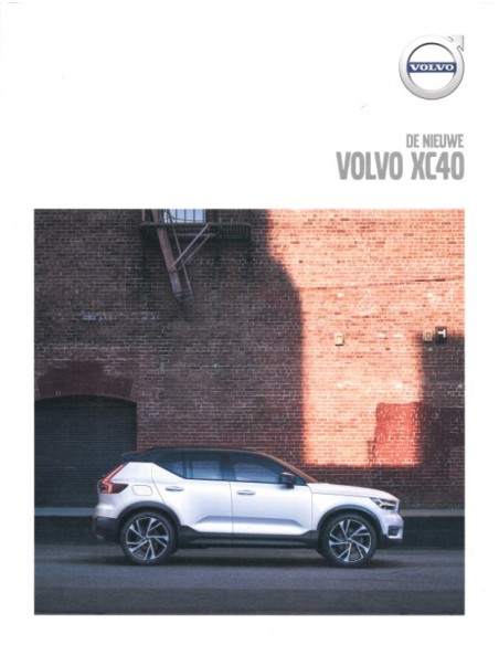 2017 VOLVO XC40 PROSPEKT NIEDERLÄNDISCH