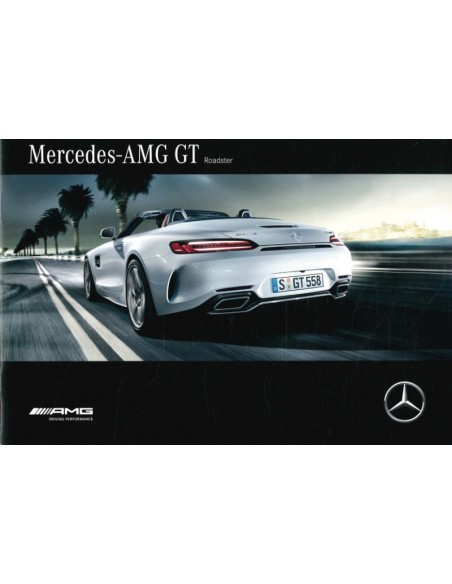 2017 MERCEDES AMG GT ROADSTER PROSPEKT DEUTSCH