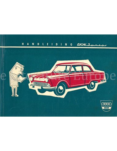 1961 DKW JUNIOR OWNERS MANUAL DUTCH