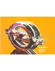 1981 OPEL KADETT INSTRUCTIEBOEKJE DUITS