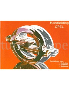 1981 OPEL KADETT INSTRUCTIEBOEKJE NEDERLANDS