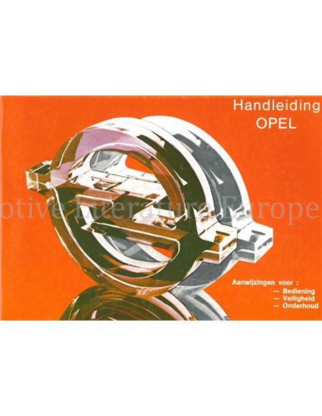 1981 OPEL KADETT INSTRUCTIEBOEKJE NEDERLANDS