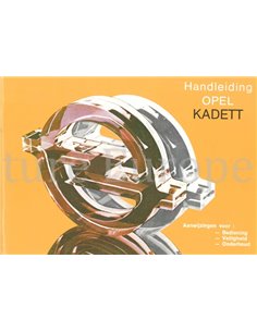 1982 OPEL KADETT BETRIEBSANLEITUNG NIEDERLÄNDISCH