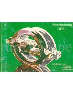 1978 OPEL ASCONA | KADETT | MANTA | REKORD BETRIEBSANLEITUNG NIEDERLÄNDISCH