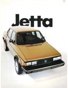 1982 VOLKSWAGEN JETTA BROCHURE ENGLISH (US)