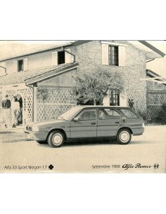 1988 ALFA ROMEO 33 SPORT WAGON 1.7 QV PERSFOTO