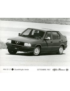 1987 ALFA ROMEO 33 1.7 QV QUADRIFOGLIO VERDE PERSFOTO