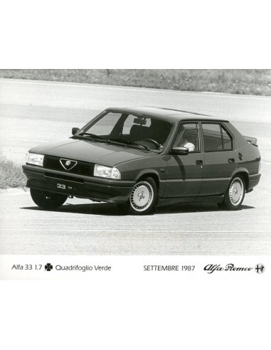 1987 ALFA ROMEO 33 1.7 QV QUADRIFOGLIO VERDE PERSFOTO