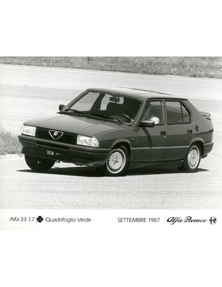 1987 ALFA ROMEO 33 1.7 QV QUADRIFOGLIO VERDE PERSFOTO