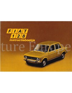 1971 FIAT 128 INSTRUCTIEBOEKJE NEDERLANDS