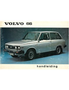 1978 VOLVO 66 INSTRUCTIEBOEKJE NEDERLANDS