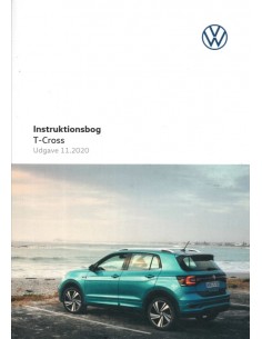 2021 VOLKSWAGEN T-CROSS INSTRUCTIEBOEKJE DEENS