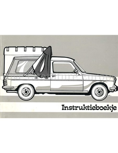 1978 SIMCA 1100 VF2 INSTRUCTIEBOEKJE NEDERLANDS 