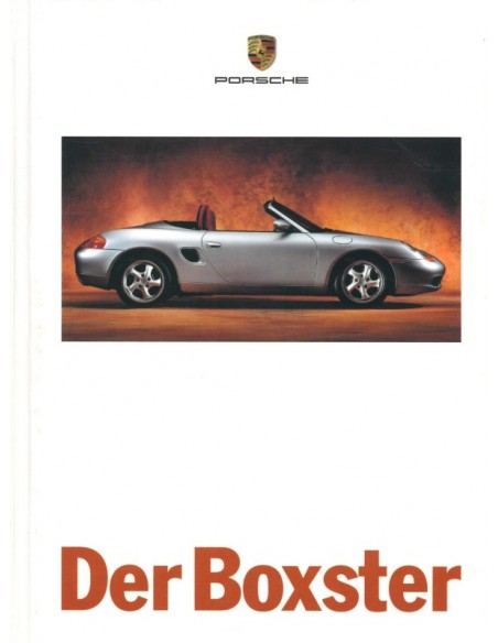 1998 PORSCHE BOXSTER HARDBACK BROCHURE GERMAN