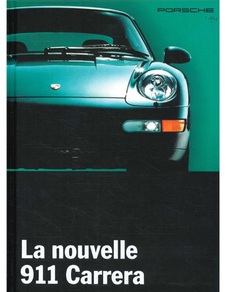 1994 PORSCHE 911 CARRERA HARDCOVER BROCHURE FRANS
